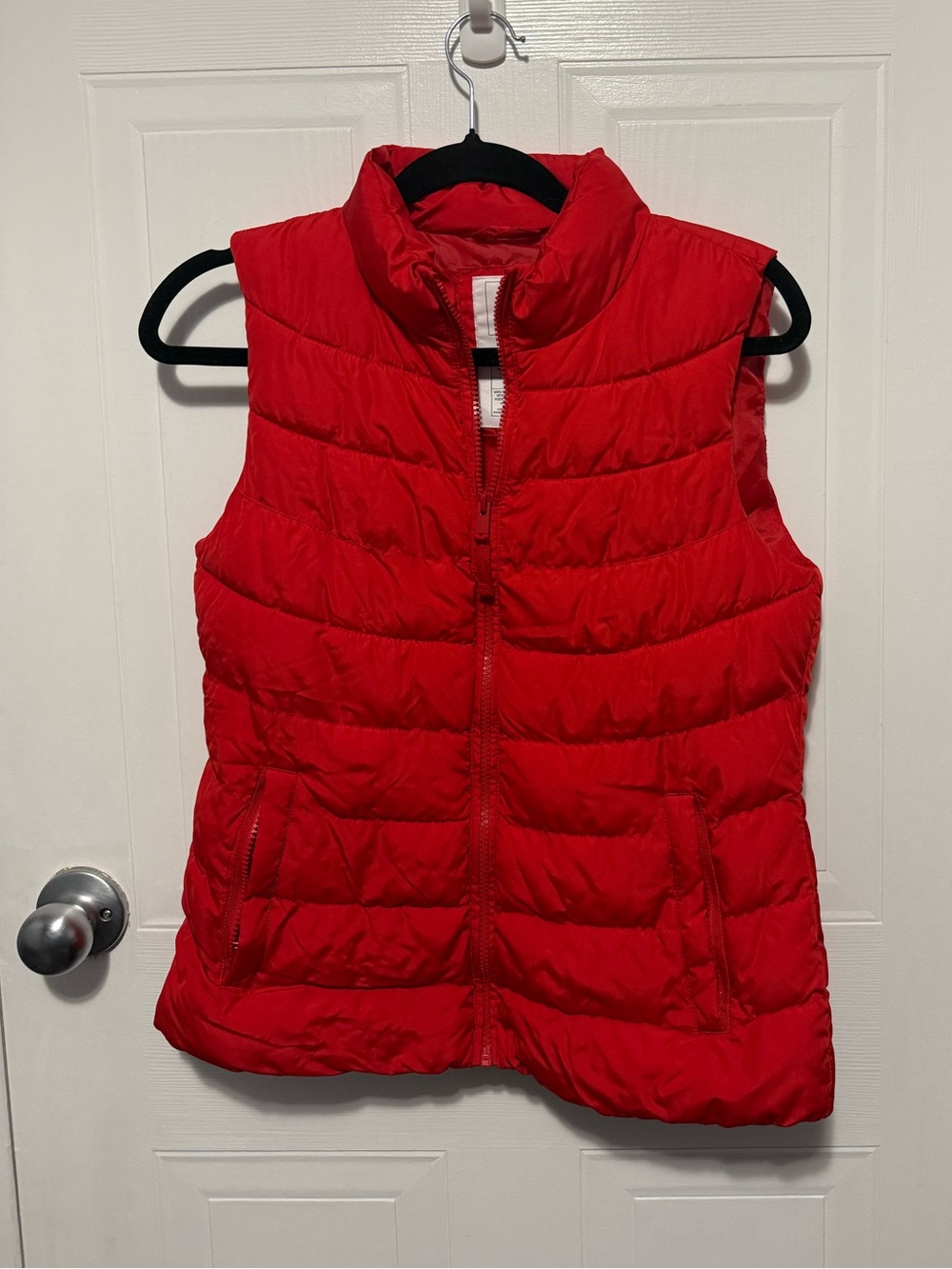 GAP Red Quilted Puffer Vest